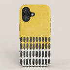 Yellow Black Modern Minimalism iPhone Case Gallery Image 1