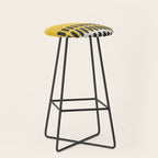 Yellow Black Modern Minimalism Stool Gallery Image 1