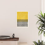 Yellow Black Modern Minimalism Poster Gallery Image 2