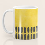 Yellow Black Modern Minimalism Coffee Mug Gallery Image 3