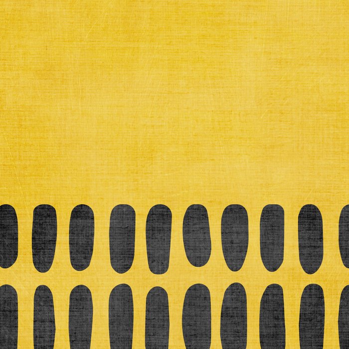 Yellow Black Modern Minimalism Coffee Mug Gallery Image 2
