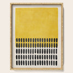 Yellow Black Modern Minimalism Serving Tray Gallery Image 1