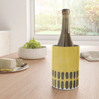 Yellow Black Modern Minimalism Wine Chiller Gallery Image 4