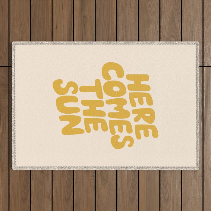 Here Comes the Sun Outdoor Rug Gallery Image 1