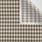 brown gingham Wall Tapestry Gallery Image 3