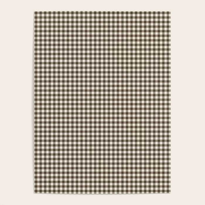 brown gingham Poster Gallery Image 4