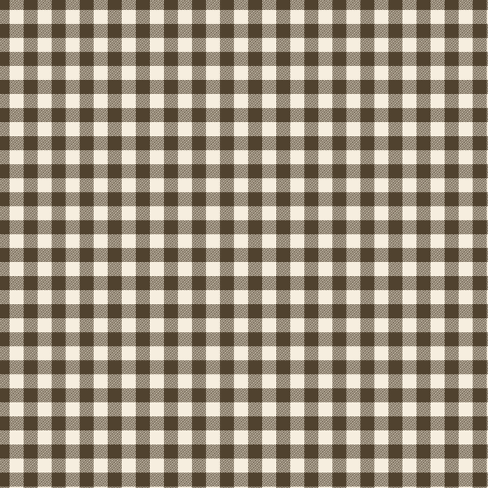 brown gingham Coffee Mug Gallery Image 2