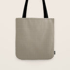 brown gingham Tote Bag Gallery Image 1