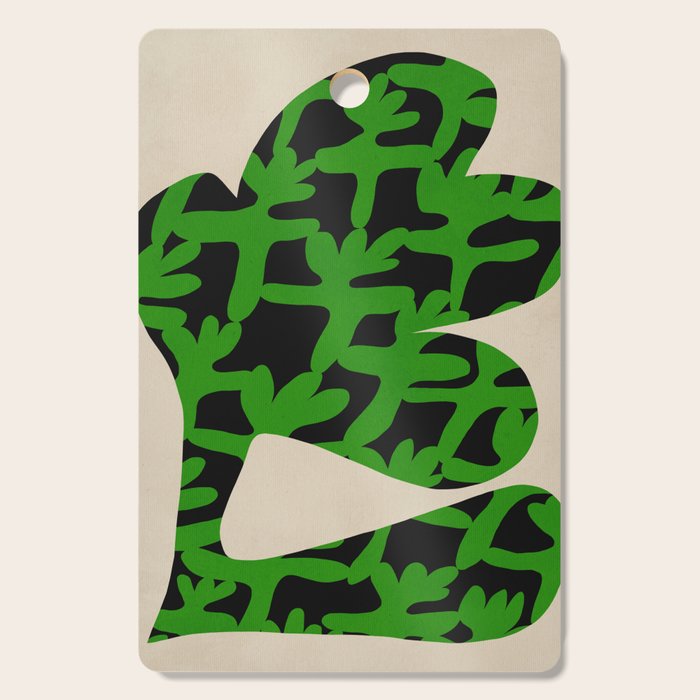 Abstract botanical-flower Cutting Board Gallery Image 1