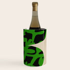 Abstract botanical-flower Wine Chiller Gallery Image 3
