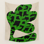 Abstract botanical-flower Wall Tapestry Gallery Image 4