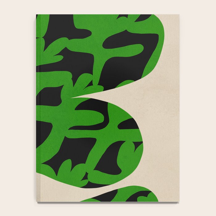 Abstract botanical-flower Notebook Gallery Image 4