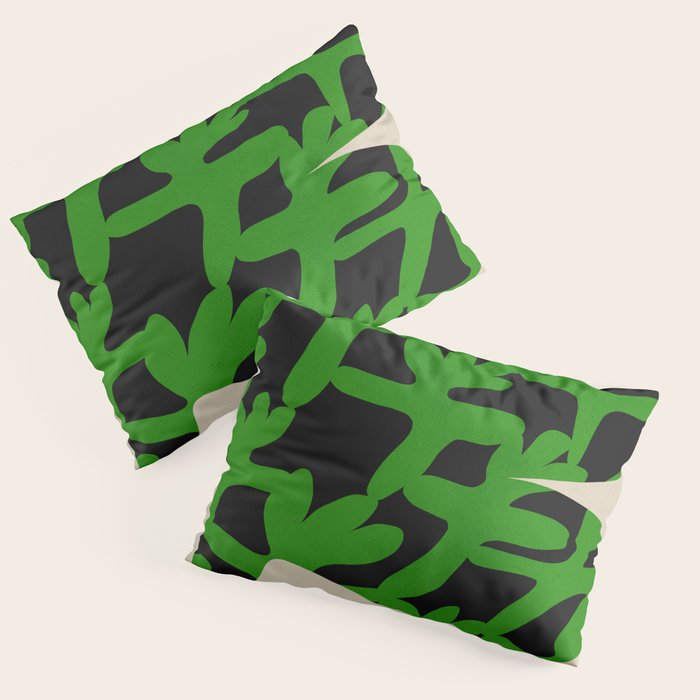 Abstract botanical-flower Pillow Sham Gallery Image 3