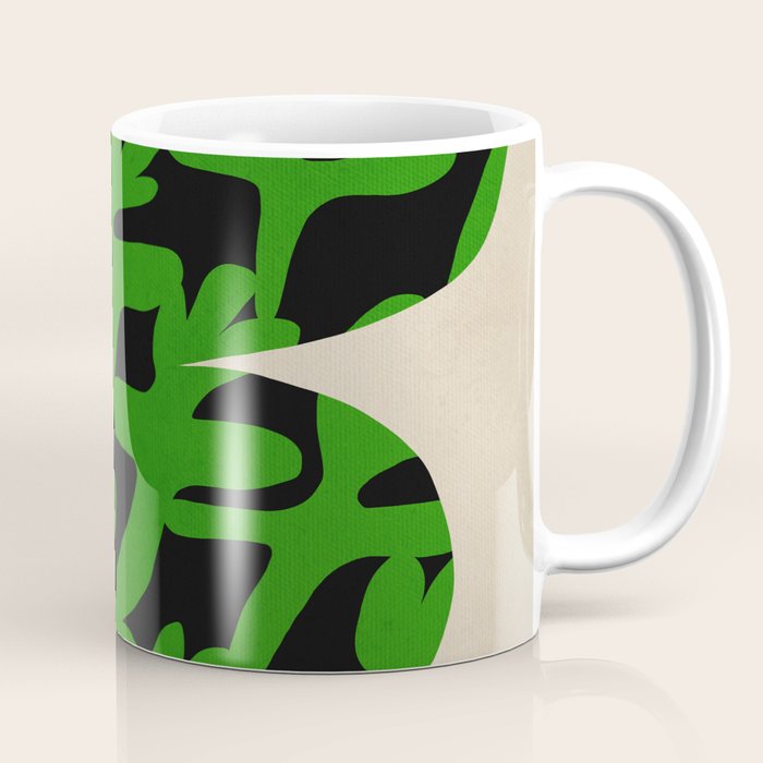 Abstract botanical-flower Coffee Mug Gallery Image 1