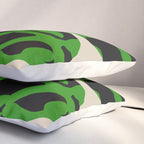 Abstract botanical-flower Pillow Sham Gallery Image 3
