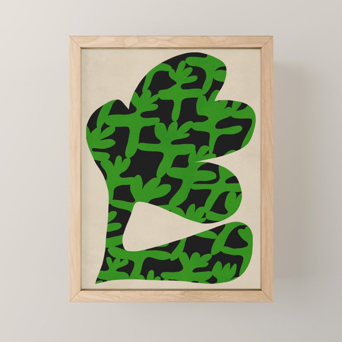 Abstract botanical-flower Mini Art Print Gallery Image 1