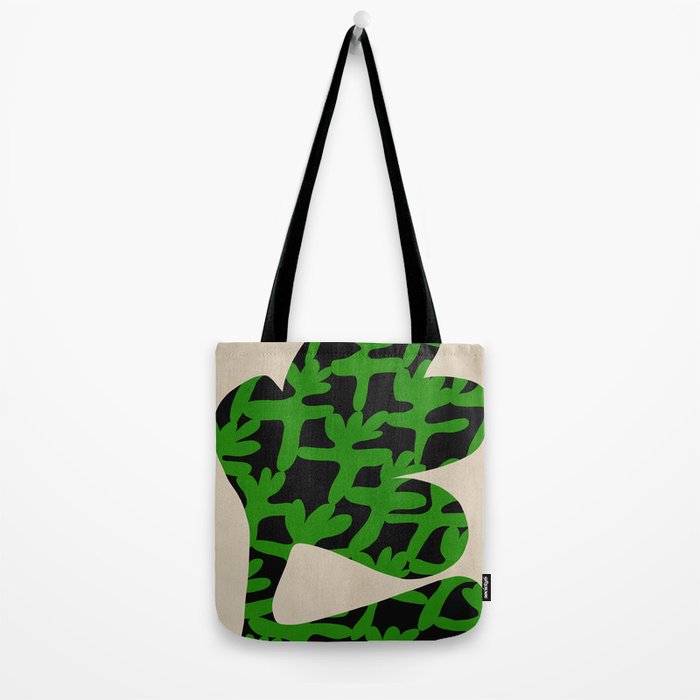 Abstract botanical-flower Tote Bag Gallery Image 2
