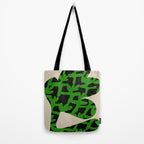 Abstract botanical-flower Tote Bag Gallery Image 2