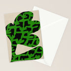 Abstract botanical-flower Stationery Card Gallery Image 2