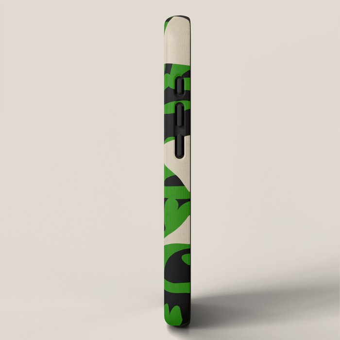 Abstract botanical-flower iPhone Case Gallery Image 2