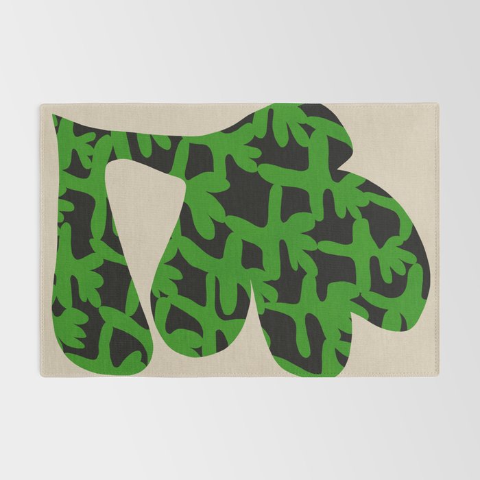 Abstract botanical-flower Rug Gallery Image 2