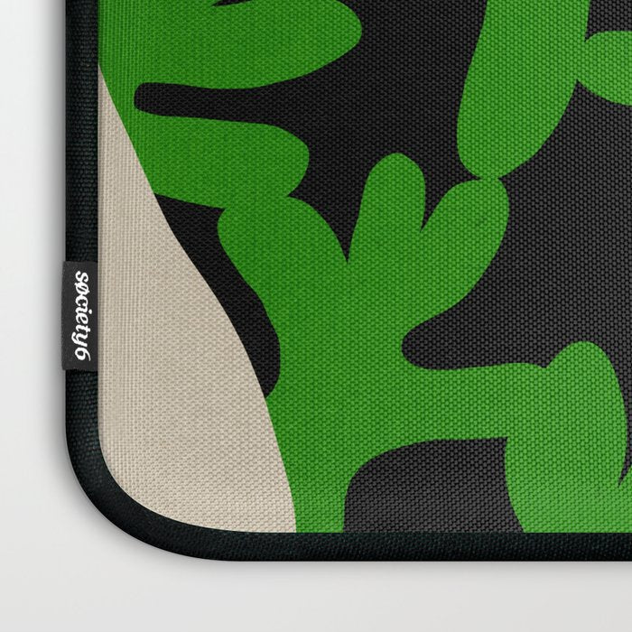 Abstract botanical-flower Laptop Sleeve Gallery Image 3