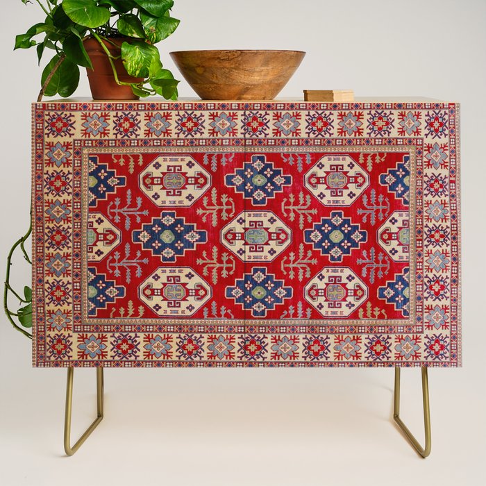 Red Forest Path Credenza Gallery Image 1