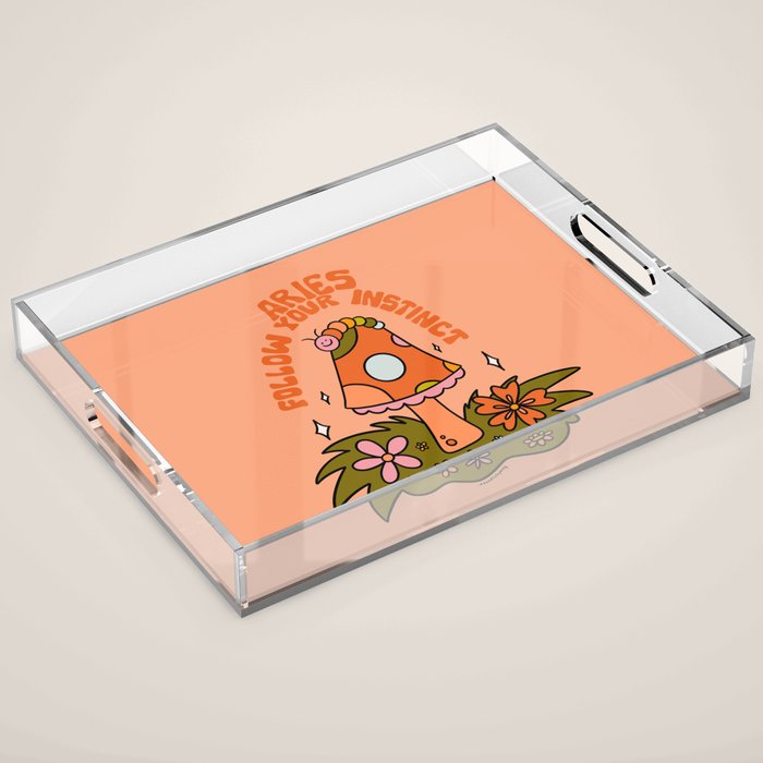 Aries Caterpillar Acrylic Tray Gallery Image 1