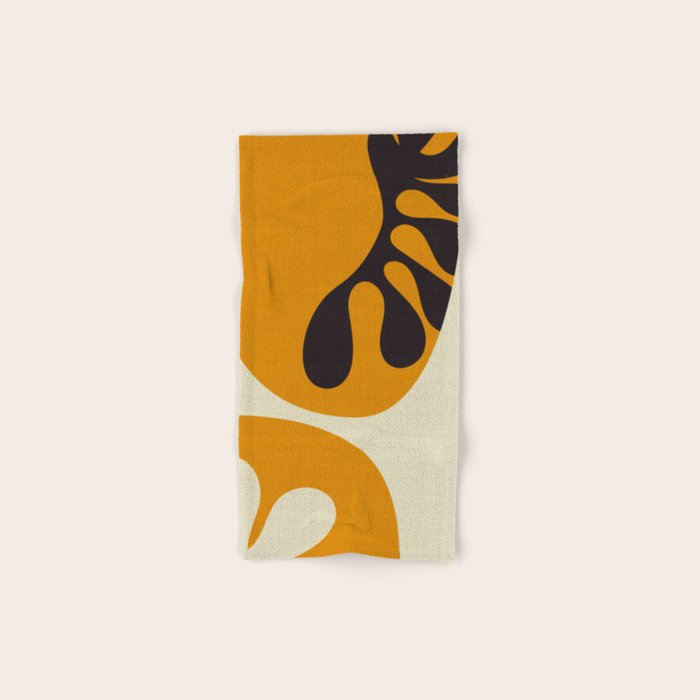 shapes organic matisse Bath Towel Gallery Image 1
