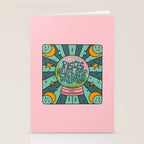 Pisces Crystal Ball Stationery Card Gallery Image 2