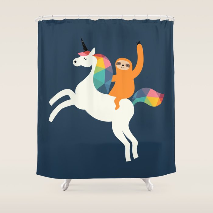 Magic Time Shower Curtain Gallery Image 1
