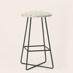 Gold Stars Pattern Stool Gallery Image 1