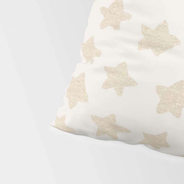 Gold Stars Pattern Pillow Sham Gallery Image 4