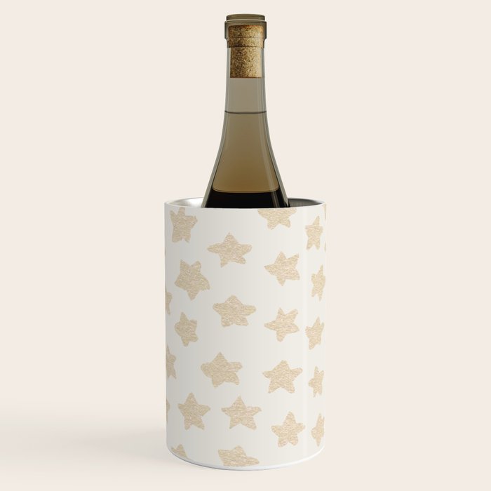 Gold Stars Pattern Wine Chiller Gallery Image 3