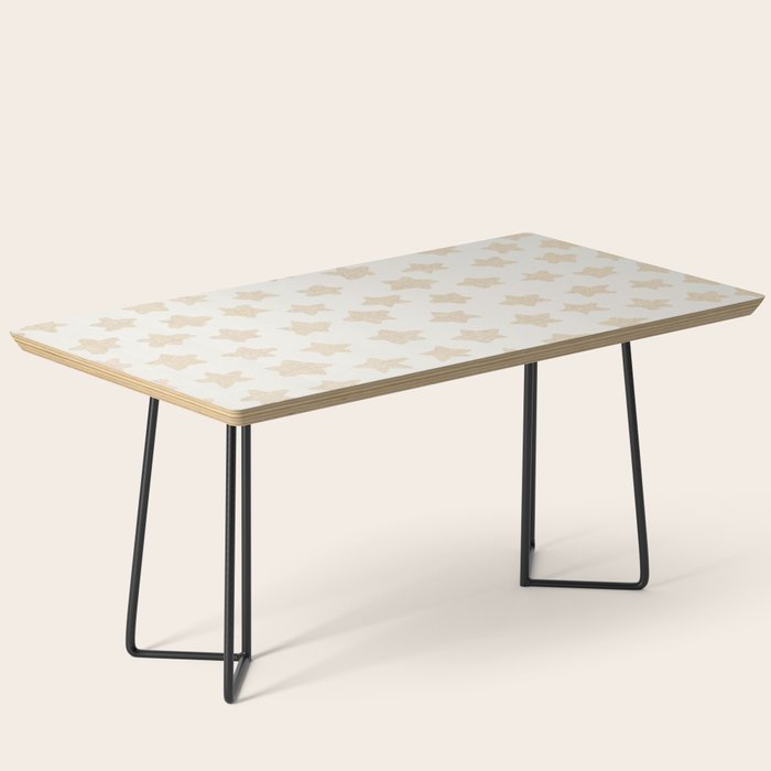 Gold Stars Pattern Coffee Table Gallery Image 1