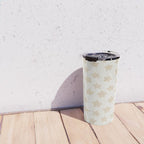 Gold Stars Pattern Travel Mug Gallery Image 4