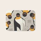 Emperor Penguin, Wildlife of Antarctica Bath Mat Gallery Image 1