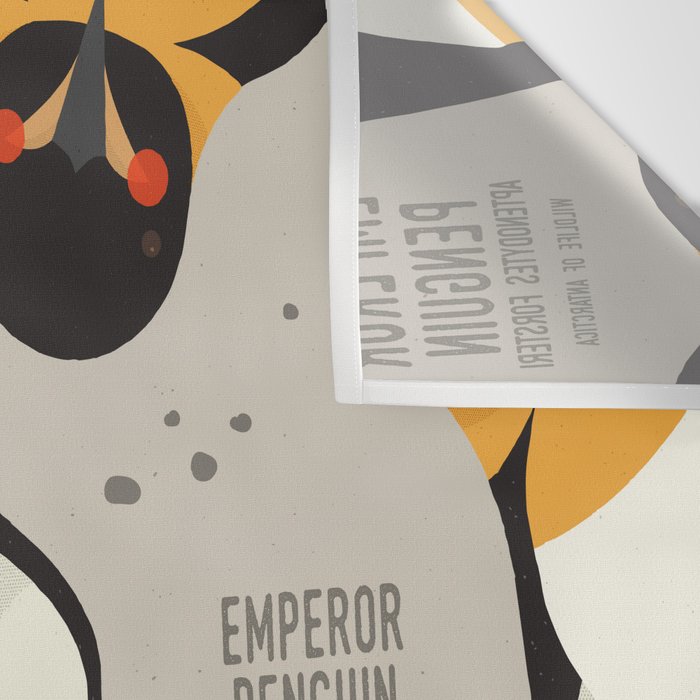 Emperor Penguin, Wildlife of Antarctica Wall Tapestry Gallery Image 3