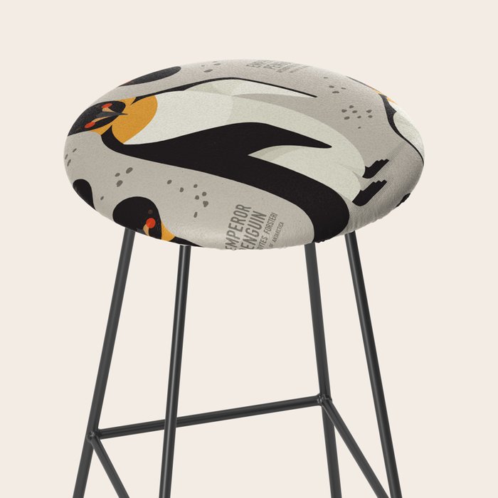 Emperor Penguin, Wildlife of Antarctica Stool Gallery Image 2