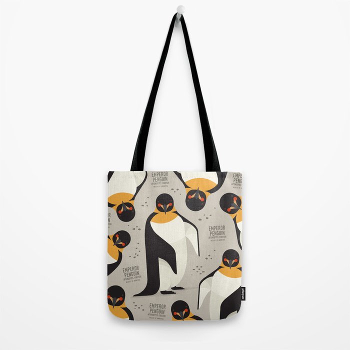 Emperor Penguin, Wildlife of Antarctica Tote Bag Gallery Image 2