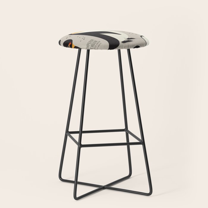 Emperor Penguin, Wildlife of Antarctica Stool