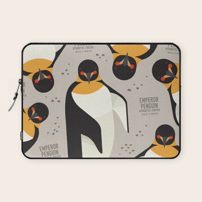 Emperor Penguin, Wildlife of Antarctica Laptop Sleeve Gallery Image 1