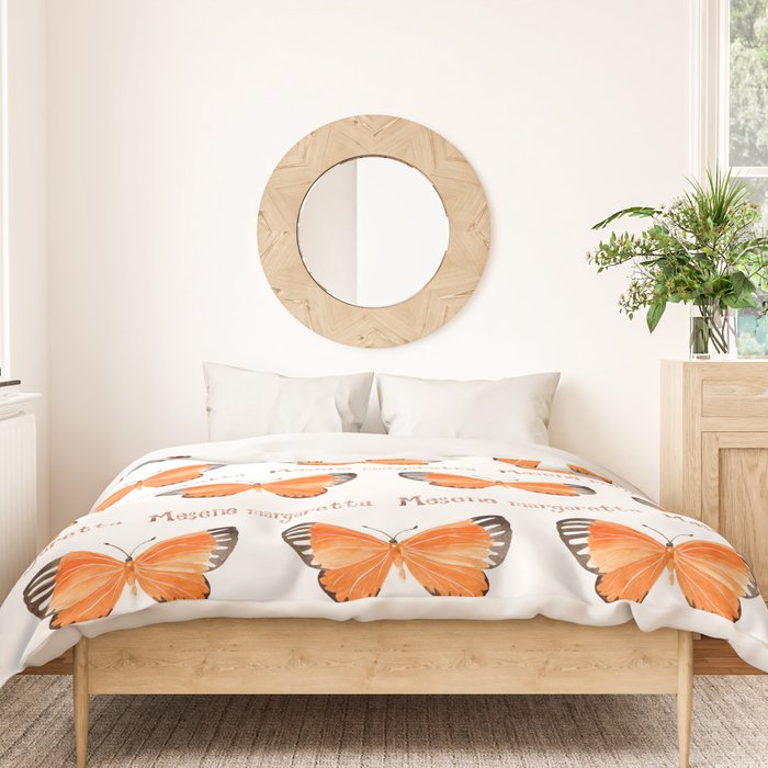 Butterfly - Mesene margaretta Duvet Cover Gallery Image 3