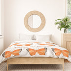 Butterfly - Mesene margaretta Duvet Cover Gallery Image 3