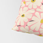 Daisy fresh 2 - pink Pillow Sham Gallery Image 4