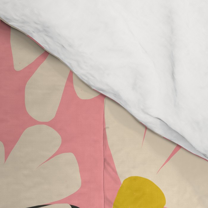 Daisy fresh 2 - pink Comforter Gallery Image 4