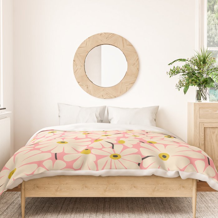 Daisy fresh 2 - pink Duvet Cover Gallery Image 3