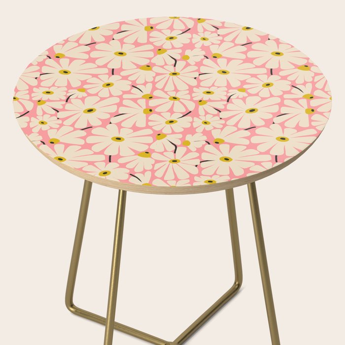 Daisy fresh 2 - pink Side Table Gallery Image 2