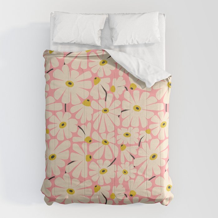 Daisy fresh 2 - pink Comforter Gallery Image 6