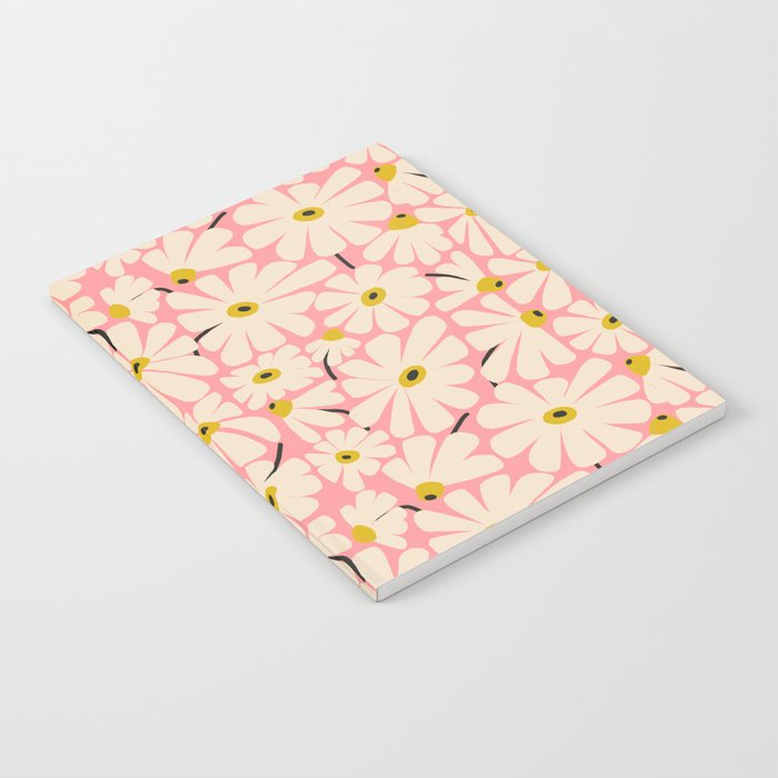 Daisy fresh 2 - pink Notebook Gallery Image 2